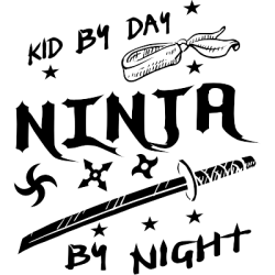 Kid by day Ninja by night