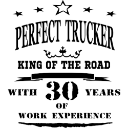 Koszulka perfekcyjny kierowca ciężarówki