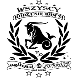 Koszulka ze znakiem zodiaku Koziorożec