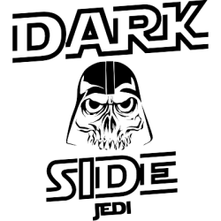 Koszulka dark side jedi
