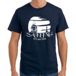 Koszulka dla żeglarzy sailing it is my life