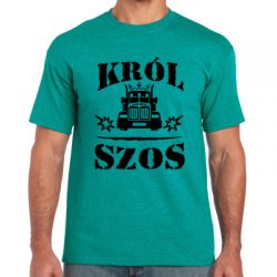 Koszulka dla kierowcy ciężarówki - król szos