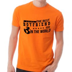 Koszulka dla faceta z nadrukiem Best Boyfriend